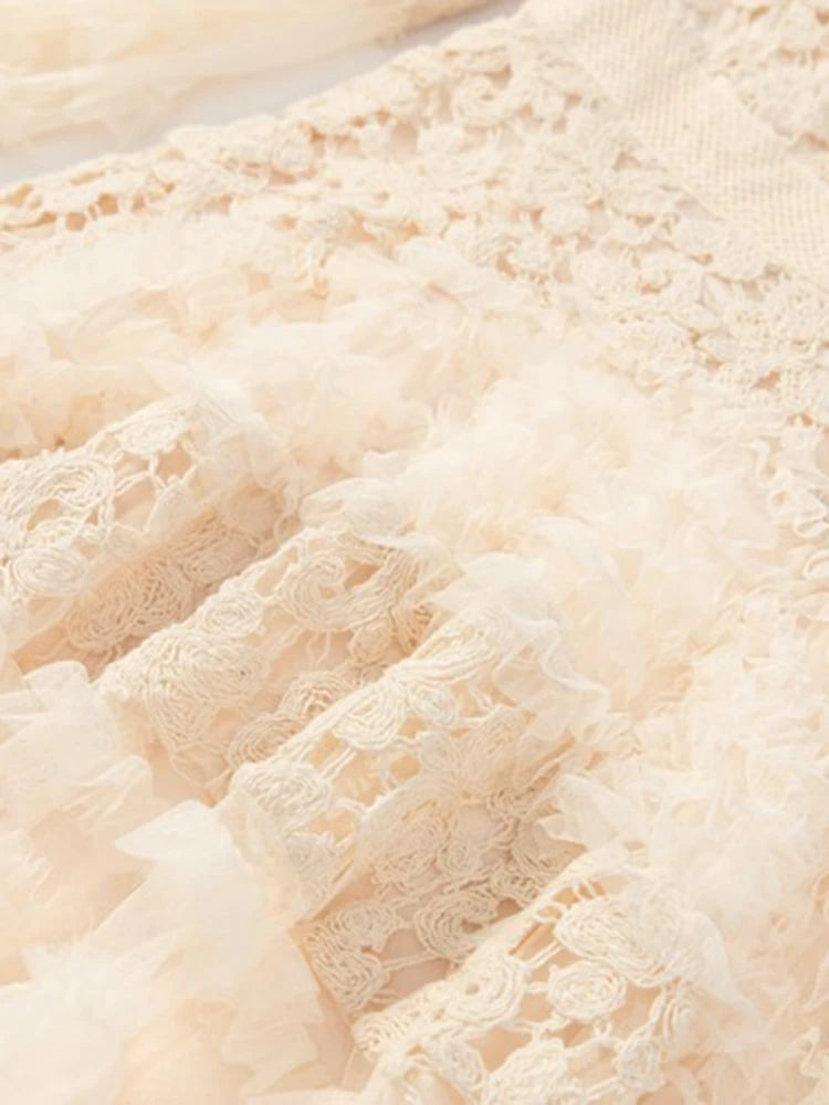 Designer Ruffles Dress