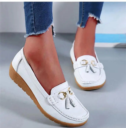 Casual Leather Flats for Women
