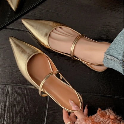 Chic Pointed Toe Flats