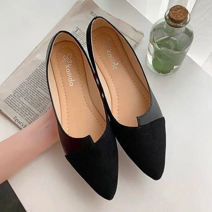 Fashion Splice Flat Shoes