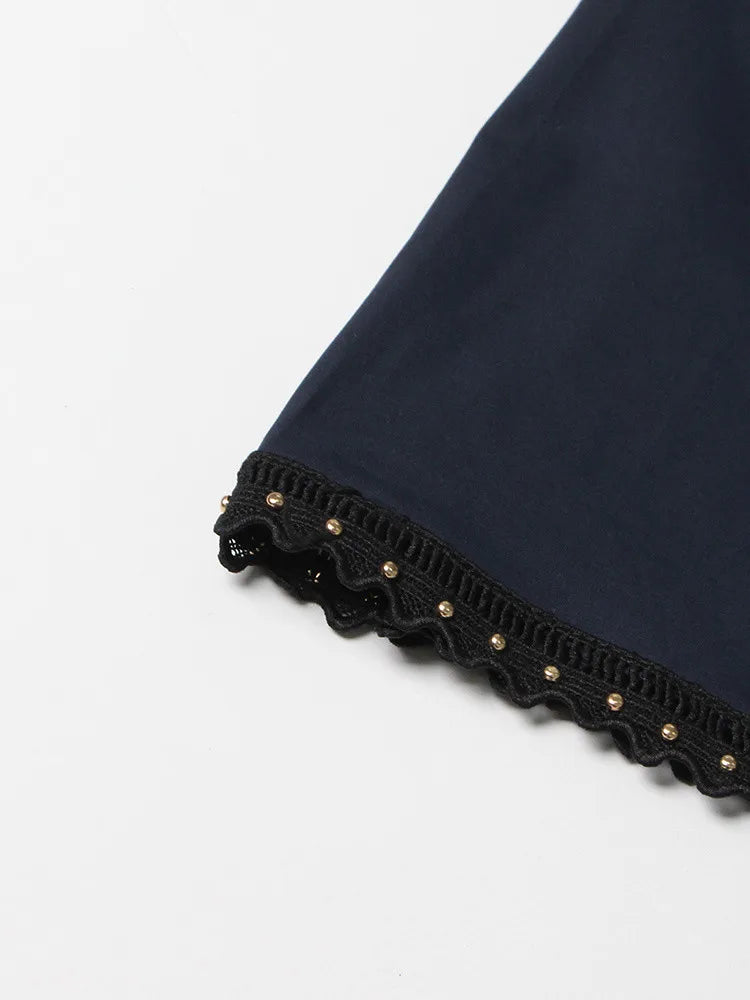 Elegant French 2-Piece Cotton Set