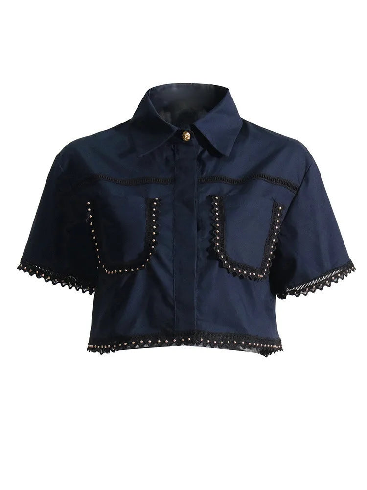 Elegant French 2-Piece Cotton Set