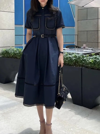 Elegant French 2-Piece Cotton Set