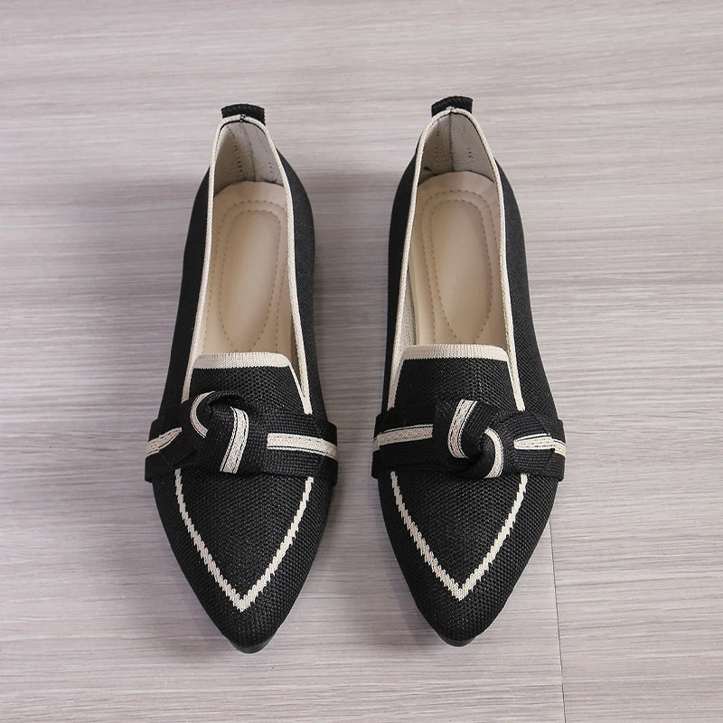 Comfortable and fashionable ballet flats loafers for women.