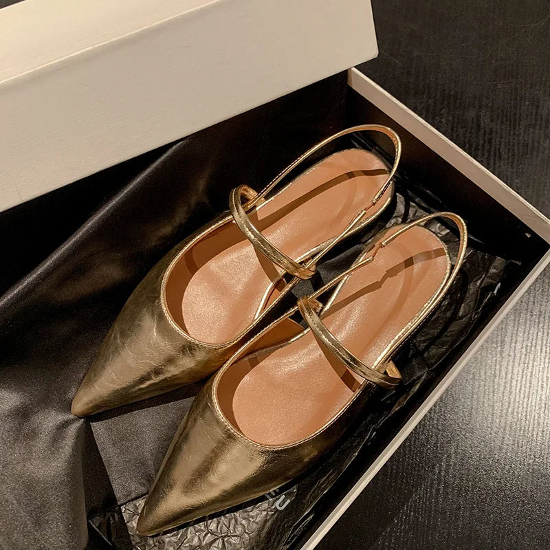 Chic Pointed Toe Flats