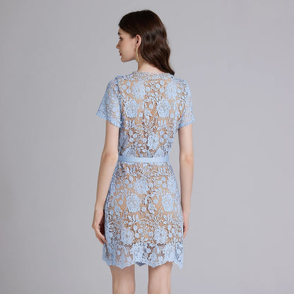 Vintage Lace Charming Party Dress